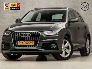 Audi Q3 2.0 TFSI quattro S-Line Sport 170Pk Automaat (PANORAMADAK, NAVIGATIE, KEYLESS START, LEDER, ELEK SPORTSTOELEN, STOELVERWARMING, CAMERA, CRUISE, NIEUWSTAAT)