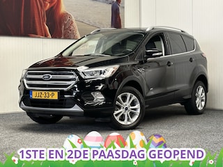 Ford Kuga 1.5 ECOBOOST TITANIUM AWD AUTOMAAT NAVIGATIE CRUISE CONTROL BLUETOOTH TELEFOON MEDIA VOORBEREIDING AFN. TREKHAAK ACHTERUITRIJCAMRERA PDC ZEER MOOI !! Brgl