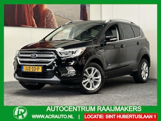 Ford Kuga 1.5 ECOBOOST TITANIUM AWD AUTOMAAT NAVIGATIE CRUISE CONTROL BLUETOOTH TELEFOON MEDIA VOORBEREIDING AFN. TREKHAAK ACHTERUITRIJCAMRERA PDC ZEER MOOI !! Brgl