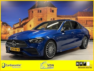 Mercedes-Benz C-klasse 300 d AMG Line Panodak Leer Camera LED