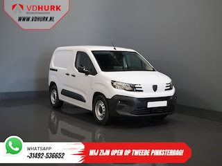 Peugeot Partner 50 kWh 336 km WLTP Snellader/ Warmtepomp/ Adapt.Cruise/ Virtual Cockpit/ Stuurverw./ Carplay/ 360 Camera/ Standkachel/ Climate/ PDC
