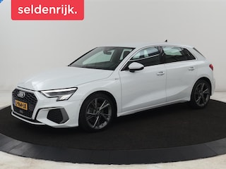 Audi A3 30 TFSI S edition | Stoelverwarming | Park Assist | Sportstoelen | Carplay | Half leder | Virtual Cockpit | Full LED | Navigatie | Climate control | Cruise control