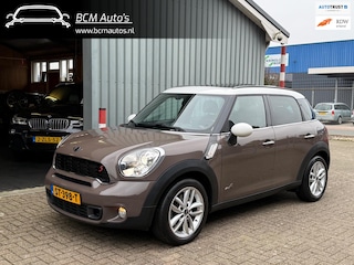 Mini Countryman 1.6 Cooper S ALL4 Chili |Pano|Xenon|Leer|PDC|Navi|LIGTH COFFEE kleur|