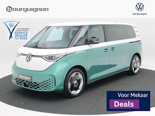 Volkswagen ID. Buzz Bedrijfswagens Pro Bulli L2 7-zits 210 kW (286 pk) 3239 mm | Trekhaak | 20"Stockton LM | Led matrix koplampen | Electrisch bedienbare achterklep |