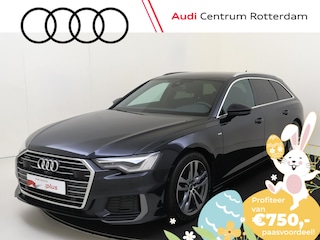 Audi A6 Avant 50 TFSI e quattro S edition | SoH 90% | Trekhaak | 360 camera | 4-zone airco | Adaptieve cruise control | Keyless | CarPlay | Navigatie |