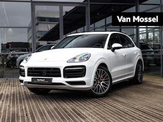 Porsche Cayenne 3.0 E-Hybrid Platinum Edition | SPORTDESIGN | SPORTCHRONO | SPORTUITLAATSYSTEEM | PANORAMA/SCHUIF-KANTELDAK | PASM LUCHTVERING | 21 INCH | 18-WEG STOELEN | ACHTERUITRIJCAMERA | ADAPTIVE CRUISE CONTROL | CARRARAWIT |