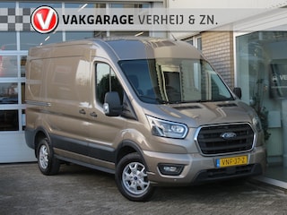 Ford Transit 350 2.0 TDCI L2H2 Limited Camera|Automaat|Clima|Winter Pakket|Bank|Trekhaak|Betimmering|Schuifdeur