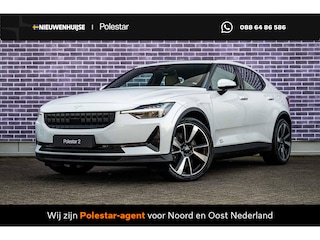 Polestar 2 Long Range Single Motor 78 kWh | Plus pack | Google Maps navigatie | Park Assist | Cruise Control | Panoramadak | DAB | Stoelverwarming | LED | Harman Kardon Audio | Elektrische stoelverstelling | Parkeercamera | Lederen Bekleding | Trekhaak | 20" velgen |