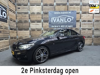 BMW 2-serie Coupé 220i High Executive M Performance Sport Leder Memory Schuif/kantel dak 18"LM