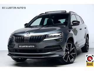 Skoda Karoq 1.5 TSI ACT Sportline Automaat | Pano-dak | CarPlay | Acc | Virtual | Camera | Stuur + Stoelverwarming | Pdc | Led |