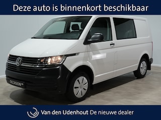 Volkswagen Transporter 2.0 TDI 110pk L1H1 Dubbele Cabine DC Navigatie via app Android/Carplay Airco DAB