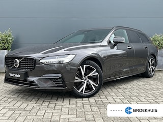 Volvo V90 2.0 T6 AWD R-Design Long Range | Trekhaak | Stoel en-stuurverwarming | Sportstoel | Adaptive CC | BLIS | Gelamineerd glas |