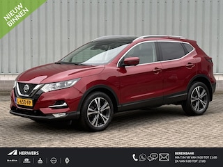 Nissan Qashqai 1.3 DIG-T Tekna / Trekhaak 1500 KG / Panoramadak / Navigatie / Stoelverwarming / 360 Graden Camera / Apple CarPlay/Android Auto / Elektrisch Verstelbare Bestuurdersstoel / Climate Control / Cruise Control /