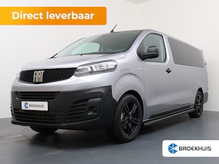 Fiat Scudo L3H1 50kWh DUBBELE CABINE BLACK EDITION | Achterdeuren met ruiten | Airco | Metaalkleur
