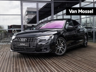Audi A8 60 TFSI e quattro Lang | S-LINE | TOUR PAKKET | CITY PAKKET | HULPPAKKET | STOELENPAKKET | BANG & OLUFSEN | STOELVENTILATIE VOOR EN ACHTER | STOELMASSAGE | SOFTCLOSE | NACHTZICHT | ACHTERASBESTURING | PANORAMA/SCHUIF-KANTELDAK | BTW | VESUVIUS GRIJS |