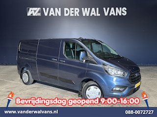 Ford Transit Custom 2.0 TDCI 131pk L2H1 Euro6 Airco | Camera | LED | Cruisecontrol | Verwarmde voorruit Parkeersensoren, Bijrijdersbank, 2800kg trekvermogen