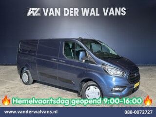 Ford Transit Custom 2.0 TDCI 131pk L2H1 Euro6 Airco | Camera | LED | Cruisecontrol | Verwarmde voorruit Parkeersensoren, Bijrijdersbank, 2800kg trekvermogen