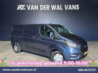 Ford Transit Custom 2.0 TDCI 131pk L2H1 Euro6 Airco | Camera | LED | Cruisecontrol | Verwarmde voorruit Parkeersensoren, Bijrijdersbank, 2800kg trekvermogen