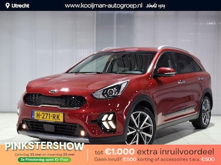Kia Niro 1.6 GDi DynamicPlusLine Trekhaak, Stoel en Stuur verwarming, Apple Carplay/Android Auto, Navigatie, Camera.