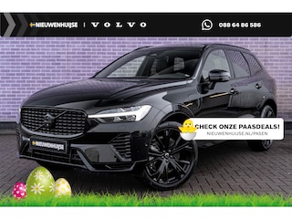 Volvo XC60 T8 Plug-in hybrid AWD Plus Black Edition | Adaptieve Cruise Control | Panoramadak | Stoel-/Stuur-/Voorruitverwarming | Dodehoek Detectie | 360° Parkeercamera | Harman Kardon Audio |
