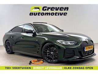 BMW i4 eDrive40 84 kWh M-Sport | M-Performance kit | Pano | 20''LMV | Widescreen | BMW-LED | Snelladen | SOH 92% | Camera | Sfeer | Virtual | Trekh. | Carplay