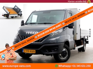 Iveco Daily 35C18 3.0 180pk HiMatic Automaat 3-Zijdige Kipper Trekhaak 3500kg 10-2021
