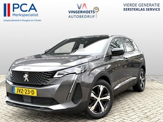 Peugeot 3008 130 Pk. * GT * Automaat * EAT8 Benzine * Night Vision * Navigatie * 1//2 Lederen interieur * Keyless Start & Entry * Dodehoek Bewaking * Voor en achter Parkeer Camera * Vingerhoets; Vierde Generatie Eersteklas Service. Al meer dan 100 jaar een begrip in de Brabantse Kempen.