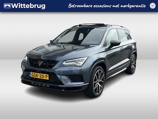 Cupra Ateca 2.0 TSI 4DRIVE / AUTOMAAT/ 300 PK/ PANO/ TREKHAAK/ LEER/ 360 CAMERA/ BEATS/ ELEK.KLEP/ ELEK.STOEL/ DODEHOEK/ STOELVERWARM./ CRUISE CONTROL/ FULL LINK/ ACC/ DCC/ KEYLESS/ NAVI/ DAB/ CLIMA/ ISOFIX/ 19'' LM