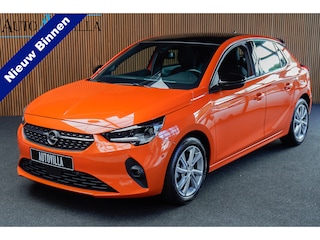 Opel Corsa 1.2 T Aut. Panodak Leer Navi Camera Stuurverwarm. Stoelverwarming Climate C. PDC Parkeerassistent Cruise C. Zwarte binnenhemel LM velgen BTW auto