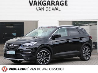 Opel Grandland X 1.6 Turbo Hybrid4 300pk Ultimate | 360°-camera | Stoelventilatie | Leder | Apple-/Android Carplay | Keyless | Dodehoek detectie | Elektrische achterklep | Stoelverwarming