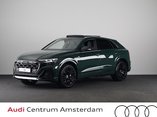 Audi Q8 Pro Line S 55 TFSI e 394 pk | Midnight emerald green | Glazen panoramadak | Bang & Olufsen Premium 3D | Sportstoelen plus voorin |