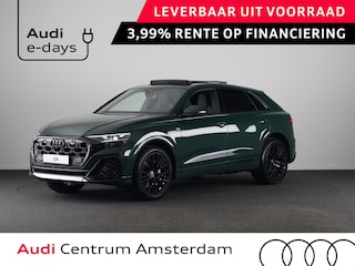 Audi Q8 Pro Line S 55 TFSI e 394 pk | Midnight emerald green | Glazen panoramadak | Bang & Olufsen Premium 3D | Sportstoelen plus voorin |