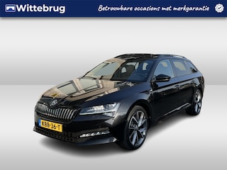 Skoda Superb Combi 1.4 TSI iV Sportline / AUTOMAAT/ PANO/ TREKHAAK/ ELEK.KLEP/ DCC/ MEMORY SEAT/ STUUR+STOELVERWARM.V+A/ PARK.SENSOR.V+A/ CAMERA/ DODEHOEK/ SMARTLINK/ ACC/ KEYLESS/ VIRTUAL COCKPIT/ NAVI/ DAB/ CLIMA/ LED/ 19'' LMV