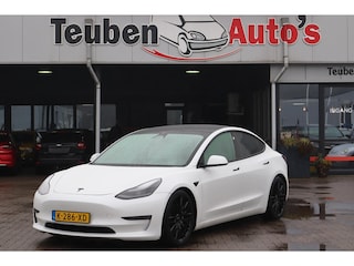 Tesla Model 3 Long Range AWD 75 kWh 92,9% SOH, Warmtepomp, Autopilot computer 3.0, Lichtmetalen wielen, Panoramadak