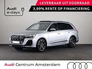 Audi Q7 Pro Line S 55 TFSI e 394 pk | Bang & Olufsen Premium 3D | Glazen panoramadak | Vierwielbesturing | Sportstoelen plus voorin |