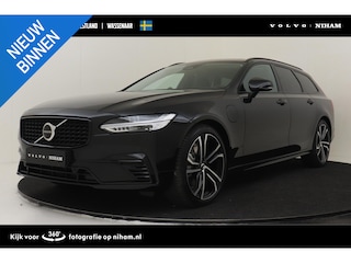 Volvo V90 T8 PLUG-IN HYBRID AWD ULTRA EXECUTIVE EDITION DARK *FULL OPTIONS!* -PANO.DAK|BOWERS&WILKINS|LUCHTVERING|GEVENT.LEDER+MASSAGE|360°CAM|PRIVACY.GLAS|HEAD-UP DISP.|20"