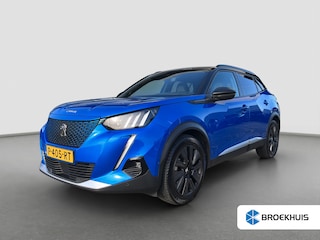 Peugeot 2008 EV GT Pack 50 kWh | Adaptive cruise controle | Trekhaak | Dodehoek detectie | Camera | Sportstoelen | Leder | LED verlichting | 18'' velgen | Navigatie | Stoelverwarming