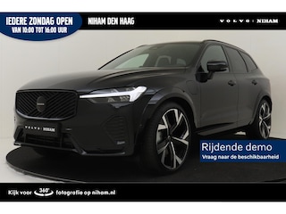 Volvo XC60 T6 PLUG-IN HYBRID AWD ULTRA DARK BLACK EDITION -PANO.DAK|BOWERS&WILKINS|GEVENT.LEDER+MASSAGE|LUCHTVERING|360°CAM|HEAD-UP DISP.|GELAAGD.GLAS|22"
