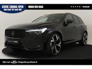 Volvo XC60 T6 PLUG-IN HYBRID AWD ULTRA DARK BLACK EDITION -PANO.DAK|BOWERS&WILKINS|GEVENT.LEDER+MASSAGE|LUCHTVERING|360°CAM|HEAD-UP DISP.|GELAAGD.GLAS|22"