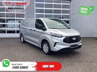 Ford Transit Custom 320 2.0 TDCI 136 pk L2 Trend Garantie 11-29'/ LED/ Stoelverw/ Afn.Trekhaak/ Stuurverw/ Carplay/ Camera/ Climate/ PDC/ LMV/ Cruise