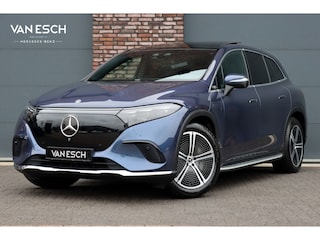 Mercedes-Benz EQS SUV 500 4MATIC Luxury Line 108 kWh | Luchtvering | Hyperscreen | Achterasbesturing | Distronic+ | Stoelventilatie | HUD | Elek. Achterbank | Burmester | Warmtepomp | Digital Light |