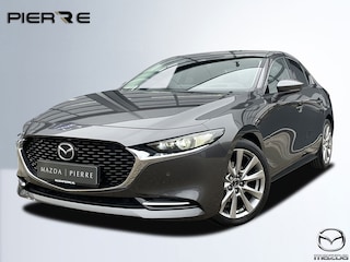 Mazda 3 2.0 e-SkyActiv-X M Hybrid 186 Luxury NAVI | ACHTERUITRIJCAMERA | 18 INCH LMV | WINTERPAKKET | LEDER INTERIEUR | APPLE CARPLAY / ANDROID AUTO | DAB | LED