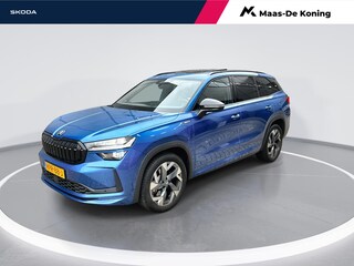 Skoda Kodiaq 1.5 TSI 204pk DSG PHEV Sportline Business · Panoramadak · Wegklapbare Trekhaak · Camera · Keyless · Dodehoek Detectie · Canton Audio · 19'' Inch · Garantie t/m 22-05-2029 of 100.000km