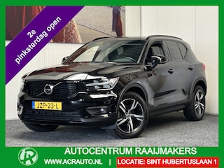 Volvo XC40 1.5 T3 R-DESIGN AUTOMAAT 360 CAMERA LEDER ALCANTARA NAVIGATIE CRUISE CONTROL STOEL EN STUUR VERWARMING KEYLESS GO APPLE CARPLAY/ANDROID RIJSTROOKSENSOREN ZEER MOOI !! Brgl