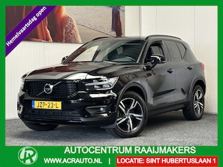 Volvo XC40 1.5 T3 R-DESIGN AUTOMAAT 360 CAMERA LEDER ALCANTARA NAVIGATIE CRUISE CONTROL STOEL EN STUUR VERWARMING KEYLESS GO APPLE CARPLAY/ANDROID RIJSTROOKSENSOREN ZEER MOOI !! Brgl