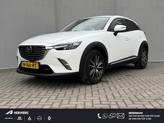 Mazda CX-3 2.0 SkyActiv-G 120 GT-M Trekhaak (trekgewicht 1200KG) / All season banden / Stoelverwarming / 100% onderhouden / Head-up display / Lederen bekleding / Adaptieve cruise control / Navigatie