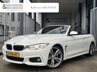 BMW 4-serie Cabrio 428i M Sport | HEAD-UP DISPLAY | CAMERA | LEDER | NAVI | CARPLAY | LMV 19'' | NEK/STOEL/STUURVERWARMING | PDC V+A | KEYLESS | CRUISE CONTROL | CLIMATE CONTROL | BLUETOOTH