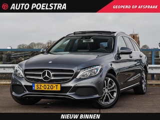 Mercedes-Benz C-klasse Estate 220 CDI Prestige Panoramadak Leder LED Camera Stoelverwarming Navigatie 17"