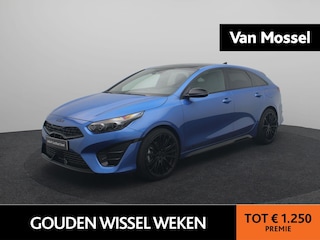 Kia ProCeed 1.5 T-GDi GT-Line |  Automaat | Navigatie | Panoramadak | Apple Carplay / Android Auto | Climate Control | Camera | Digital Cockpit | Kia Connect | Stoel- Stuurverwarming | Adaptive Cruise Control | Lichtmetalen Velgen | Lage km stand