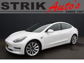 Tesla Model 3 Long Range AWD 75 kWh AUTOPILOT - 19" VELGEN - PANORAMADAK - LEDER - TREKHAAK - 2e EIGENAAR